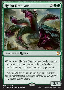 Hydra Omnivore - Commander 2018 (Mythic) [C18-153]