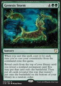 Genesis Storm - Commander 2018 (Rare) [C18-30]