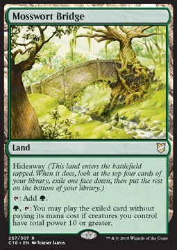Mosswort Bridge - Commander 2018 (Rare) [C18-267]