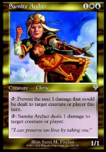 Samite Archer - Invasion (Uncommon) [INV-269]