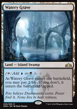 Watery Grave⁣ - Guilds of Ravnica⁣ (Rare)⁣ [259]