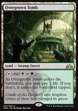 Overgrown Tomb - Guilds of Ravnica (Rare) [GRN-253]
