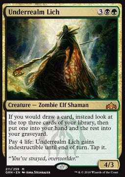 Underrealm Lich - Guilds of Ravnica (Mythic) [GRN-211]