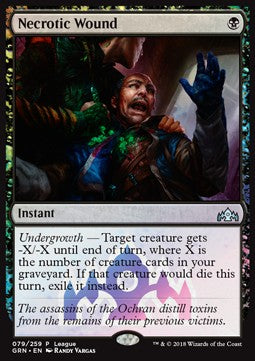 Necrotic Wound - League Promos (Uncommon) [LET-79]