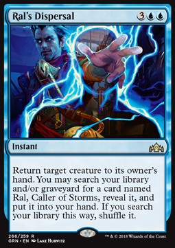 Ral's Dispersal - Guilds of Ravnica: Extras (Rare) [XGRN-266]