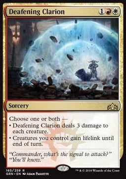Deafening Clarion - Guilds of Ravnica (Rare) [GRN-165]