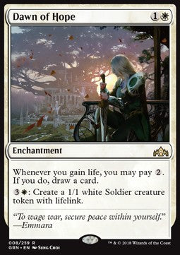 Dawn of Hope - Guilds of Ravnica (Rare) [GRN-8]
