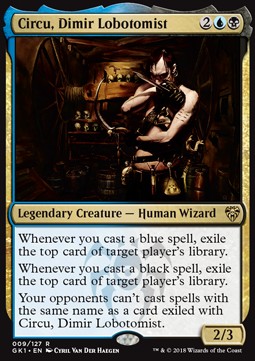Circu, Dimir Lobotomist - Guilds of Ravnica: Guild Kits (Rare) [GK1-9]