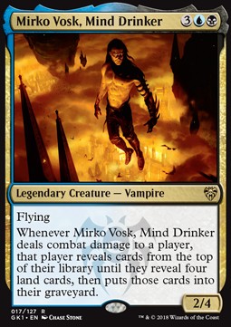 Mirko Vosk, Mind Drinker - Guilds of Ravnica: Guild Kits (Rare) [GK1-17]