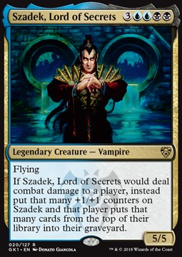 Szadek, Lord of Secrets - Guilds of Ravnica: Guild Kits (Rare) [GK1-20]