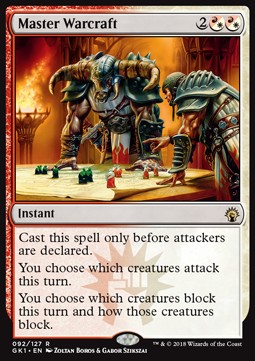 Master Warcraft - Guilds of Ravnica: Guild Kits (Rare) [GK1-92]