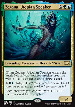 Zegana, Utopian Speaker - Ravnica Allegiance (Rare) [RNA-214]