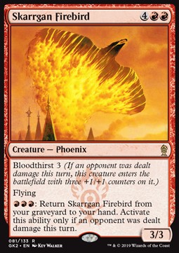 Skarrgan Firebird - Ravnica Allegiance: Guild Kits (Rare) [GK2-81]