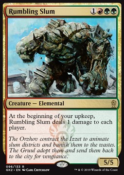 Rumbling Slum - Ravnica Allegiance: Guild Kits (Rare) [GK2-96]