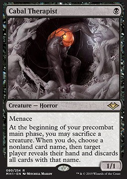 Cabal Therapist⁣ - Modern Horizons⁣ (Rare)⁣ [80]