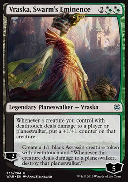 Vraska, Swarm's Eminence - War of the Spark (Uncommon) [WAR-236]