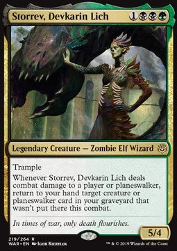 Storrev, Devkarin Lich - War of the Spark (Rare) [WAR-219]
