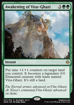 Awakening of Vitu-Ghazi - War of the Spark (Rare) [WAR-152]