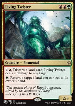 Living Twister - War of the Spark (Rare) [WAR-203]