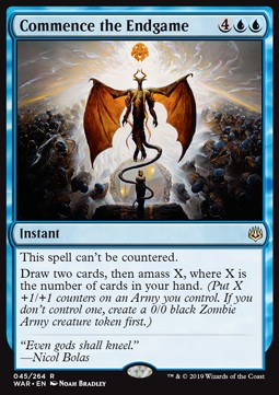 Commence the Endgame - War of the Spark (Rare) [WAR-45]