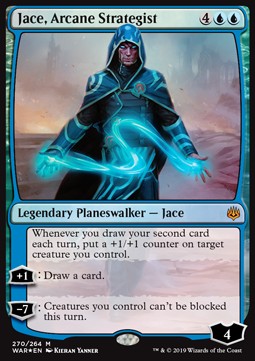 Jace, Arcane Strategist - War of the Spark: Extras (Mythic) [XWAR-270]