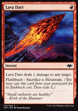 Lava Dart - Modern Horizons (Common) [MH1-134]