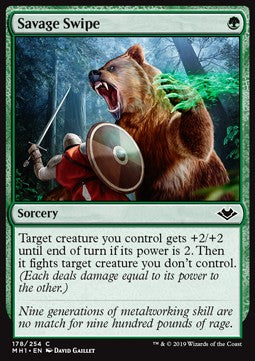 Savage Swipe - Modern Horizons (Common) [MH1-178]
