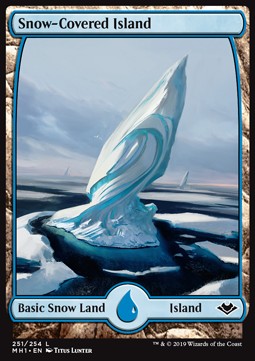 Snow-Covered Island - Modern Horizons (Land) [MH1-251]