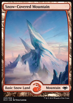 Snow-Covered Mountain - Modern Horizons (Land) [MH1-253]
