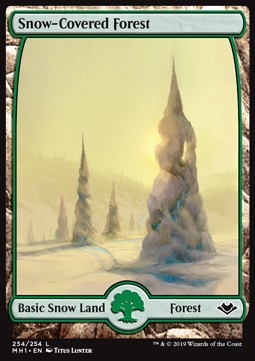 Snow-Covered Forest - Modern Horizons (Land) [MH1-254]
