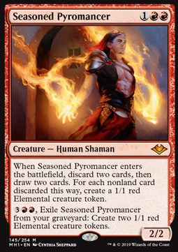 Seasoned Pyromancer⁣ - Modern Horizons⁣ (Mythic)⁣ [145]