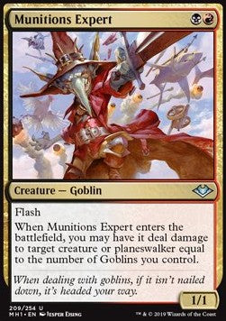 Munitions Expert - Modern Horizons (Uncommon) [MH1-209]