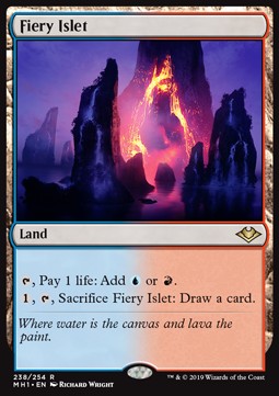 Fiery Islet - Modern Horizons (Rare) [MH1-238]