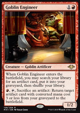 Goblin Engineer - Modern Horizons (Rare) [MH1-128]