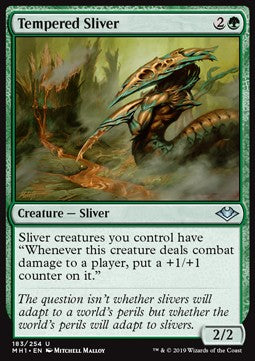 Tempered Sliver - Modern Horizons (Uncommon) [MH1-183]
