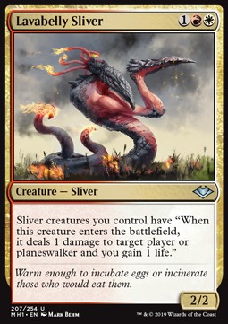 Lavabelly Sliver - Modern Horizons (Uncommon) [MH1-207]