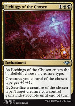 Etchings of the Chosen - Modern Horizons (Uncommon) [MH1-198]