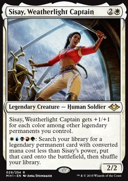 Sisay, Weatherlight Captain - Modern Horizons (Rare) [MH1-29]