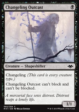 Changeling Outcast⁣ - Modern Horizons⁣ (Common)⁣ [82]