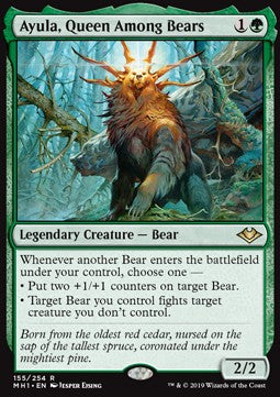 Ayula, Queen Among Bears⁣ - Modern Horizons⁣ (Rare)⁣ [155]