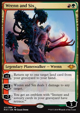 Wrenn and Six⁣ - Modern Horizons⁣ (Mythic)⁣ [217]