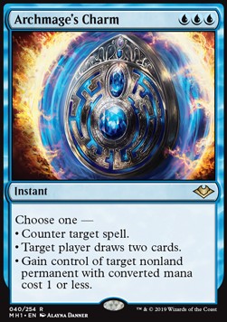 Archmage's Charm⁣ - Modern Horizons⁣ (Rare)⁣ [40]