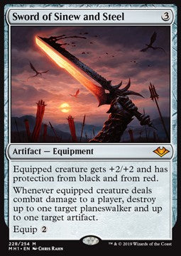 Sword of Sinew and Steel - Modern Horizons (Mythic) [MH1-228]