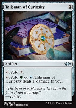 Talisman of Curiosity - Modern Horizons (Uncommon) [MH1-232]