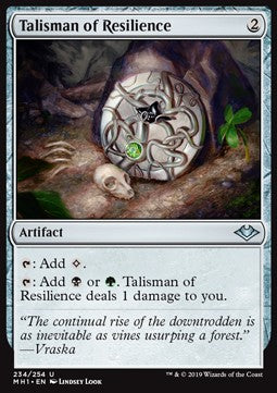 Talisman of Resilience - Modern Horizons (Uncommon) [MH1-234]