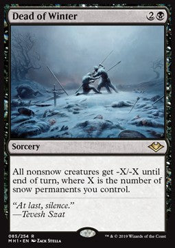 Dead of Winter - Modern Horizons (Rare) [MH1-85]