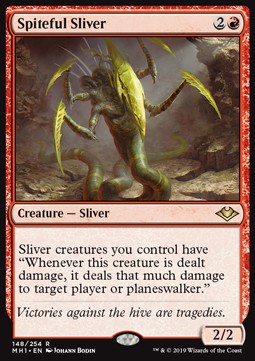Spiteful Sliver - Modern Horizons (Rare) [MH1-148]