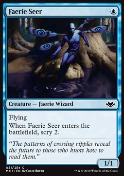 Faerie Seer - Modern Horizons (Common) [MH1-51]