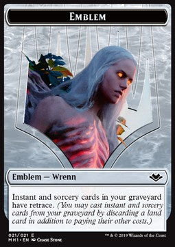 Wrenn and Six Emblem (V.2) - Modern Horizons (Token) [MH1-T21]