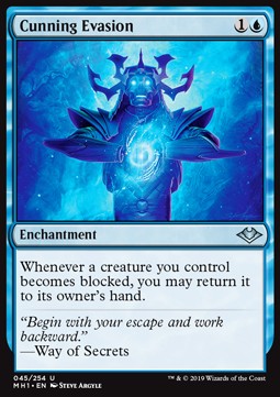 Cunning Evasion - Modern Horizons (Uncommon) [MH1-45]